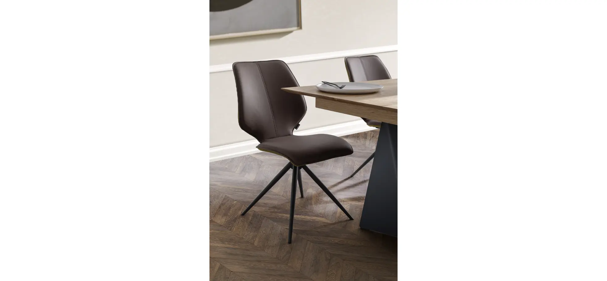 Esstisch 3100 - LB ca. 200x100 cm, beiseitig ausziehbar, Asteiche massiv, Geölt