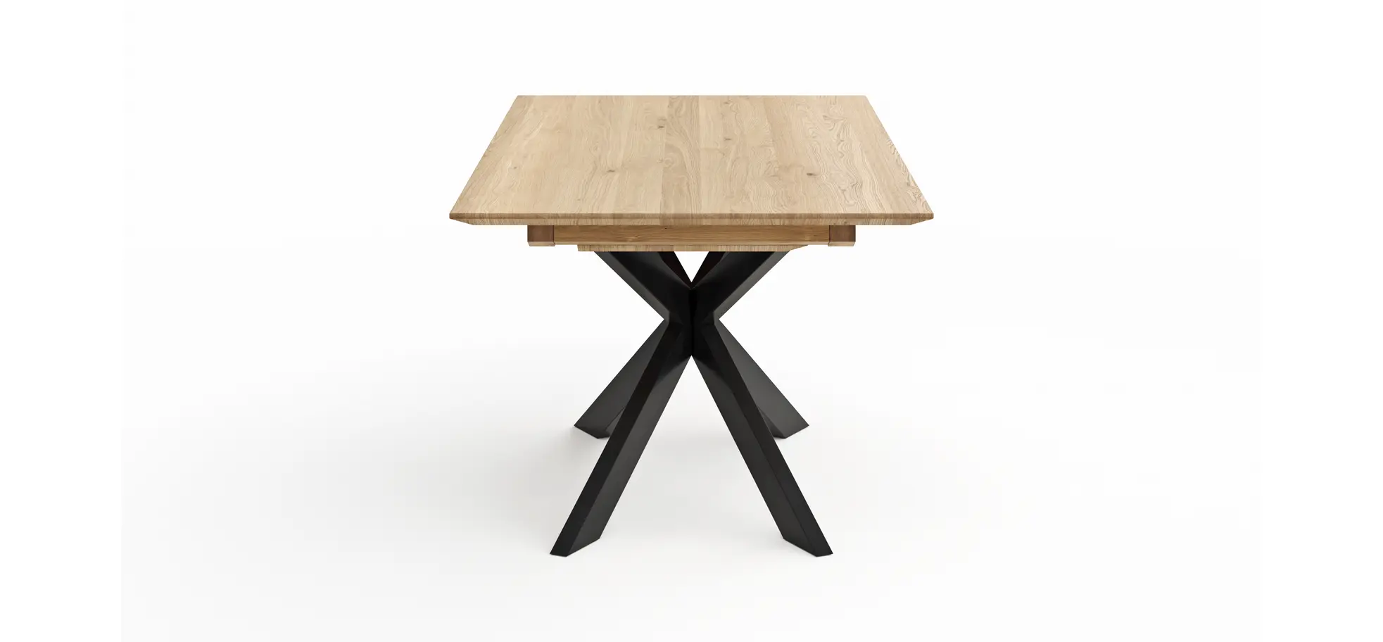 Esstisch Talara Lola - ausziehbar, LB ca. 180x90cm, Wildeiche Bianco