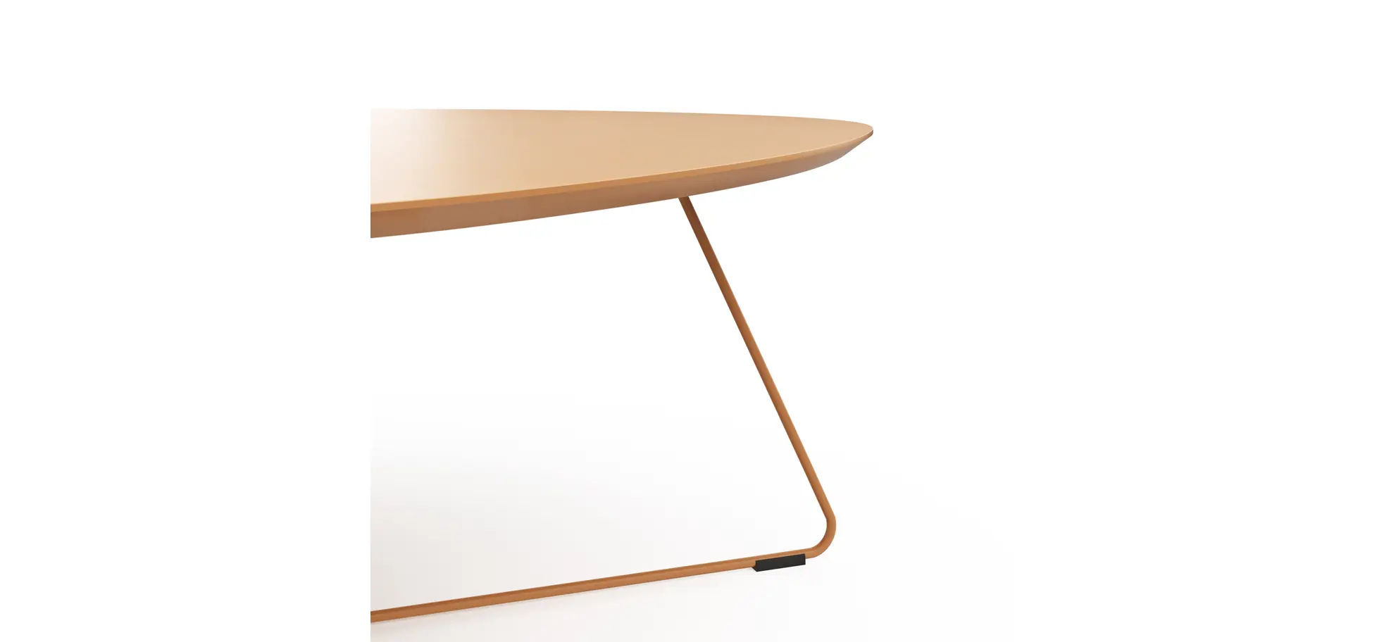 Couchtisch Fano - LBH ca. 96x86x38 cm, Fenix, Beige