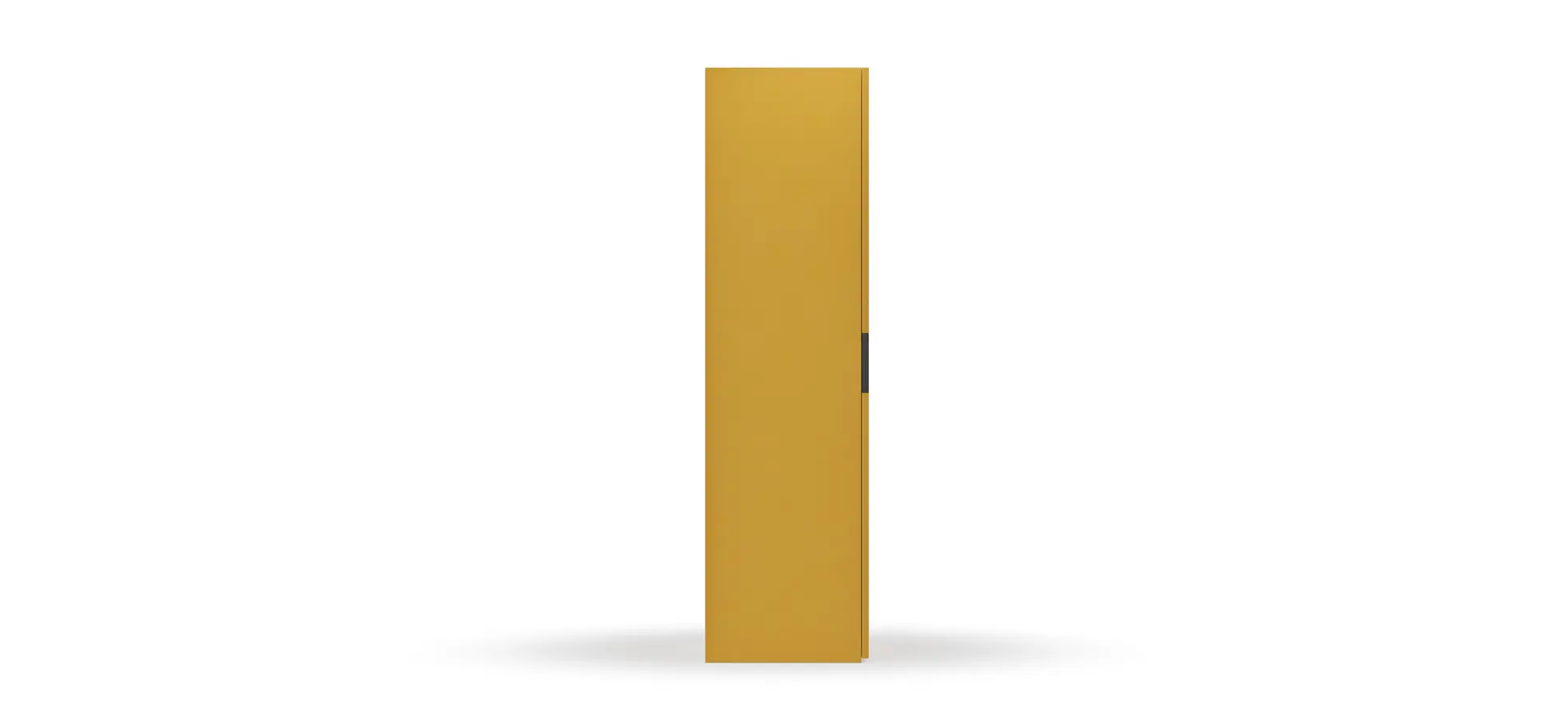 Schiebetürenschrank Loretto - B ca. 280 cm, Lack matt, Safrangelb