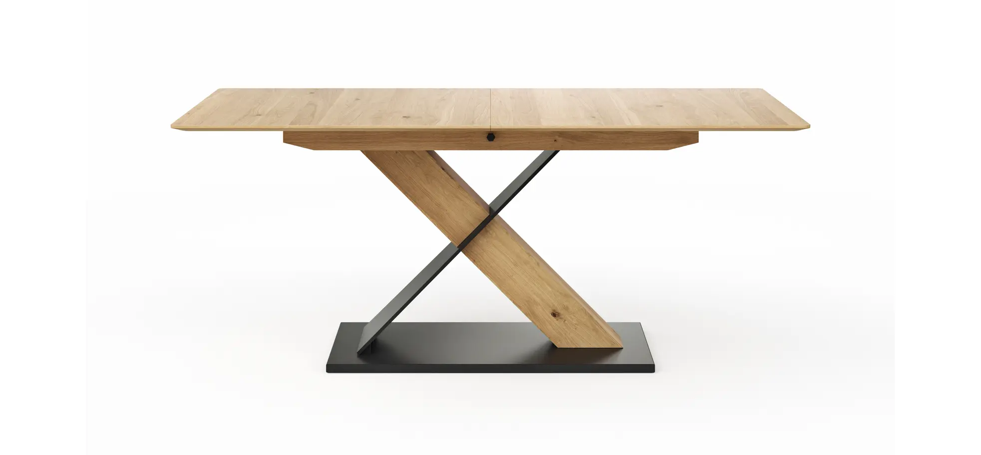 Esstisch Dinner - verlängerbar, LB ca. 160x90cm, Eiche furnier