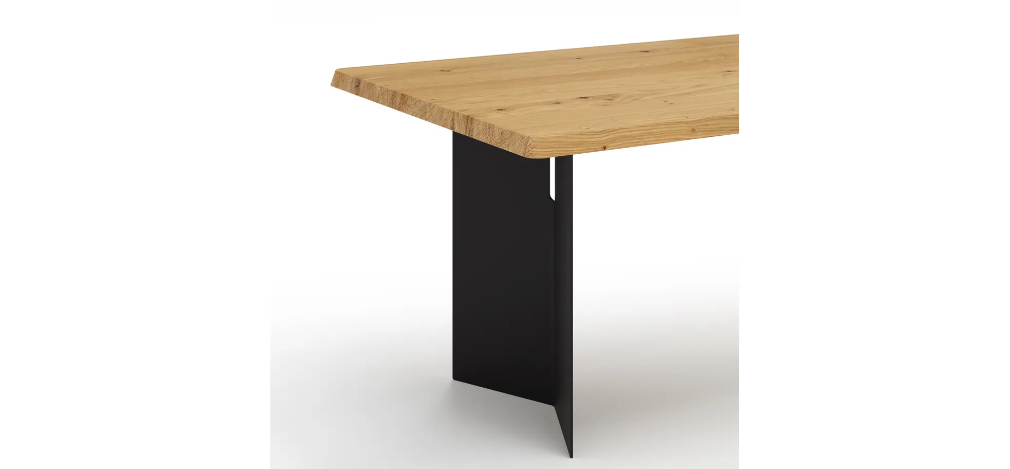 Esstisch Belena - LB ca. 200x100 cm, Eiche massiv