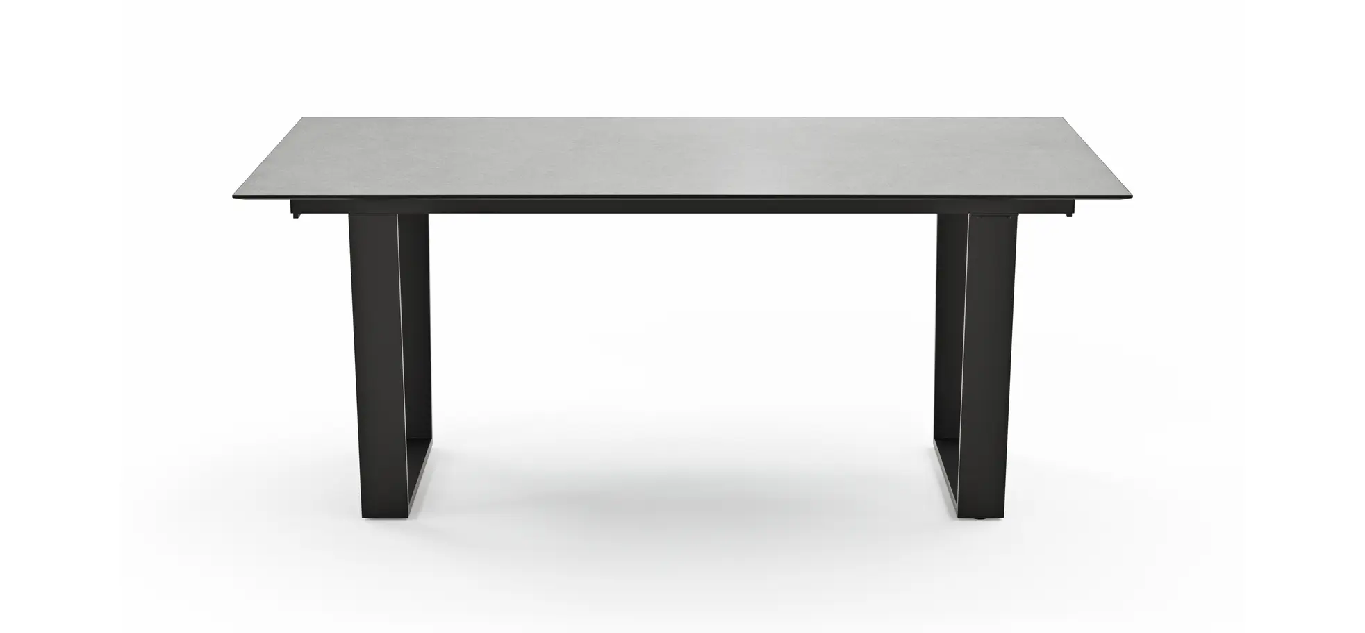 Esstisch Dinner - verlängerbar, LB ca. 180x95 cm, Kunststoff, Hellgrau