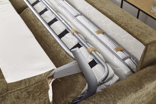 Sofa Lakeville 1 - 2-Sitzer inkl. Schlaffunktion, Stoff, Grün