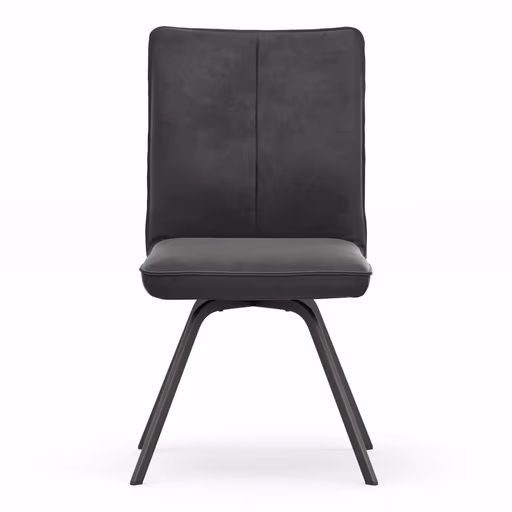Stuhl Calyra - Stoff, Anthrazit