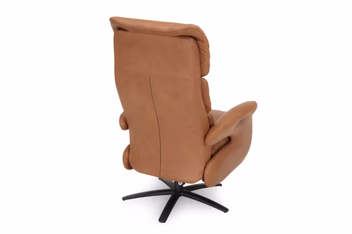 Sessel - Relaxfunktion motorisch, Leder, Rost