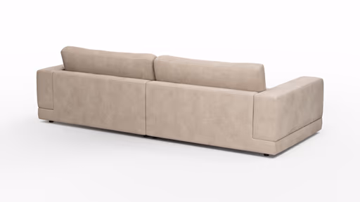 Sofa Juni - 3-Sitzer, Cord, Taupe