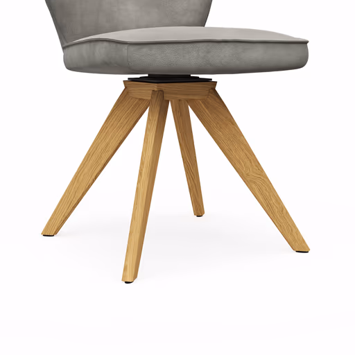 Stuhl Westmore - Stoff, Silberfarben