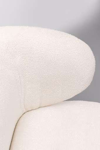 Drehsessel- Stoff, Creme