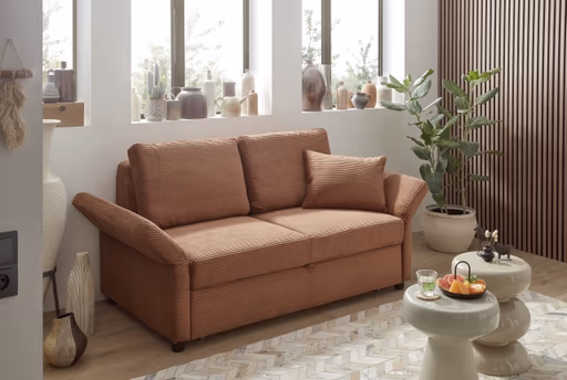 Beistelltisch - Ø/H ca. 38x42 cm, Creme