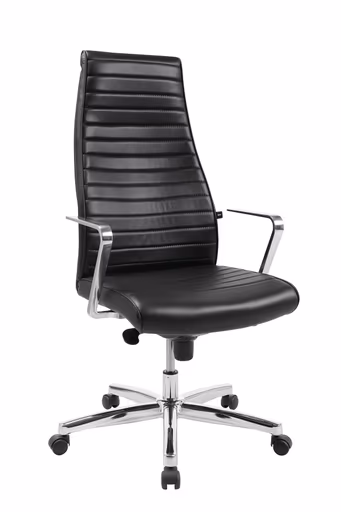 Bürodrehtstuhl Ergo Work 210 - Stoff, Schwarz