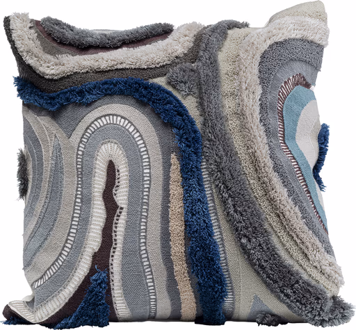 Deko-Kissen - LB ca. 45x45 cm, Grau