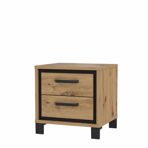 Nachtkommode FARIDA - Eiche Dekor