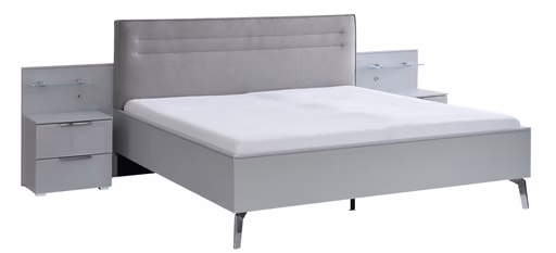 Bettanlage EM Collect - Liegefläche ca. 180x200 cm, seidengrau 