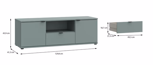 TV-Board FINELLA- Salbei