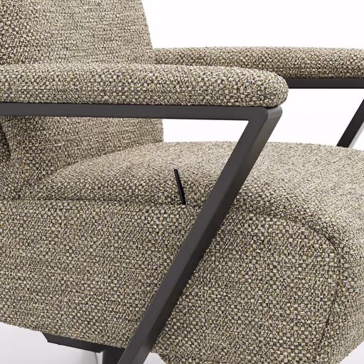  Drehsessel Enno Lazyline - Größe M inkl. Relaxfunktion, Stoff, Lime