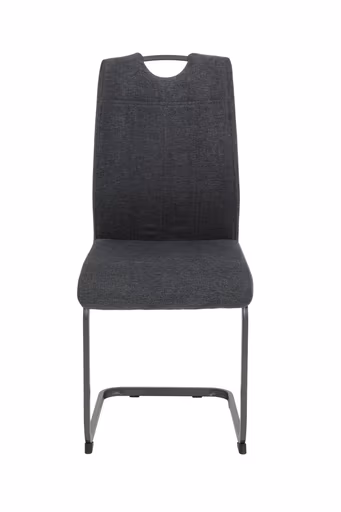 Freischwinger - Stoff, Anthrazit