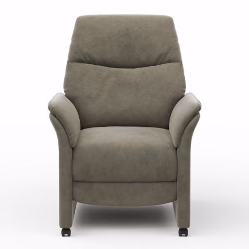 Sessel Bogota - Stoff, Schlammgrün