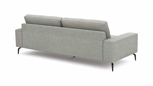 Sofa Redington - 3-Sitzer, Stoff, Hellgrau