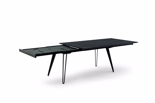 Esstisch - ausziehbar,  LB ca. 190x100 cm, Anthrazit