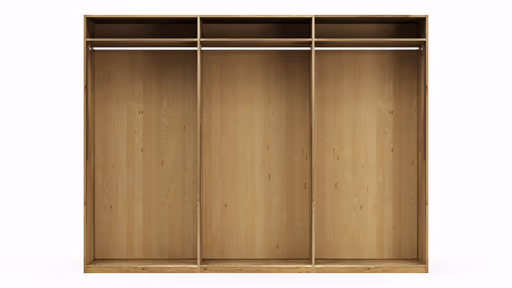 Drehtürenschrank Baltimore - B. ca. 291 cm, Wildeiche massiv