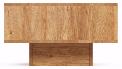 Couchtisch Saratoga - Wildeiche massiv, natur geölt