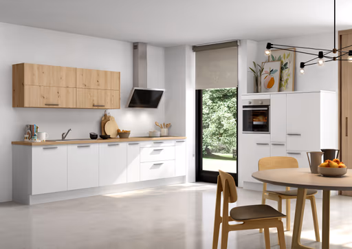 Winkelküche 52.180 1 520, weiß