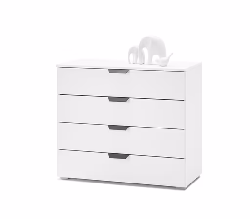 Kommode ROMED- Weiß