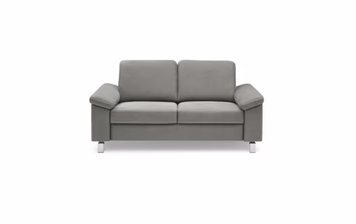 Sofa CALM PLUS - 2,5-Sitzer, Microfaser, Hellgrau