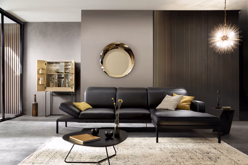 Barschrank 3900 - Lack matt, Goldfarben