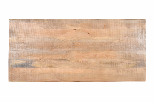 Esstisch - LB ca. 180x90 cm, Mango massiv, Schwarz