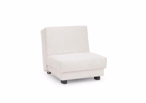 Faltsessel Easy Optik A - ohne Armlehnen inkl. Schlaffunktion, Cord, Beige