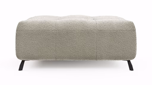 Hocker Comodo - Stoff, Offwhite