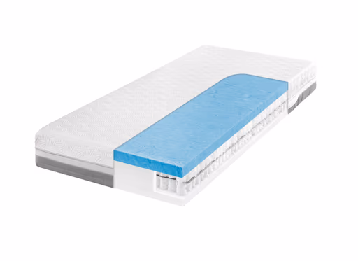 Tonnentaschenfederkern-Matratze EM GelMax Premium - Liegefläche ca. 90x200 cm