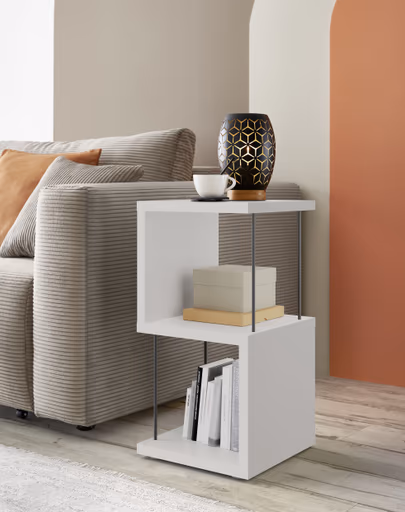 Regal - B ca. 33 cm, Weiß