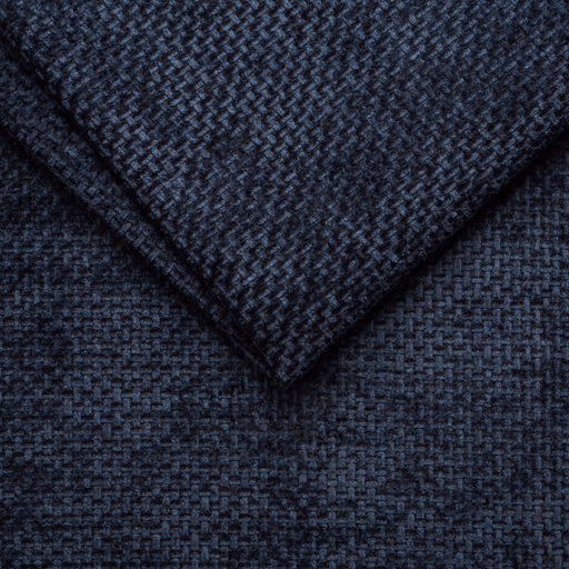 Boxspringbett- Liegefläche ca. 180x200 cm, Stoff, Dunkelblau