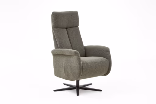 TV-Sessel - Größe M, inkl. Relaxfunktion, Stoff, Grün