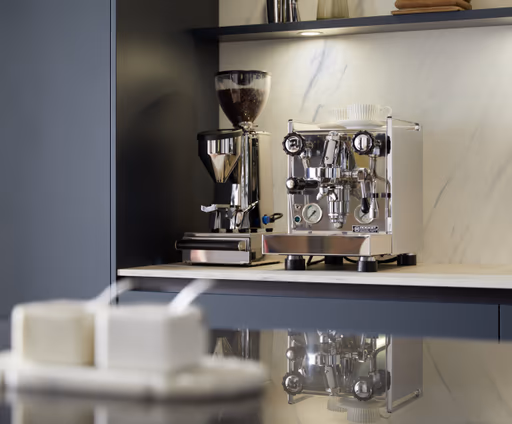 Inselküche 51.230 CO 1V3 525, Rillenoptik Eiche dunkel