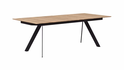 Esstisch Dinner - ausziehbar, LB ca. 220x100 cm, Eiche massiv