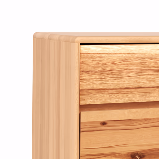 Sideboard Hillsboro - inkl. Beleuchtung, Buche/Kernbuche natur, geölt