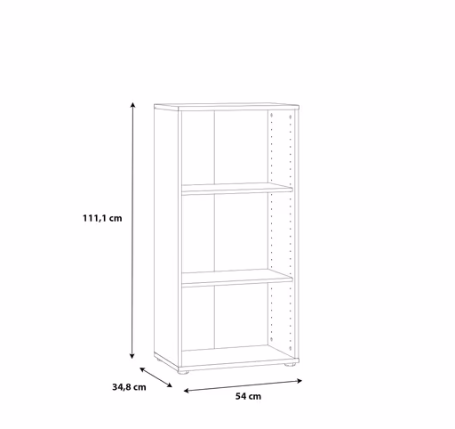 Regal FAIK - Eiche Dekor