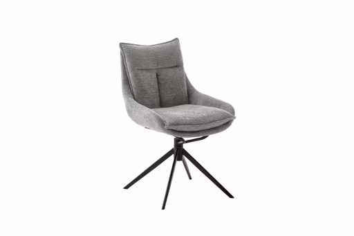 Stuhl EM Novalja - Stoff, anthrazit