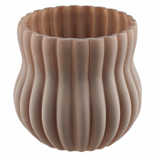 Deko-Vase - HØ ca. 14,5x14 cm, Mandel