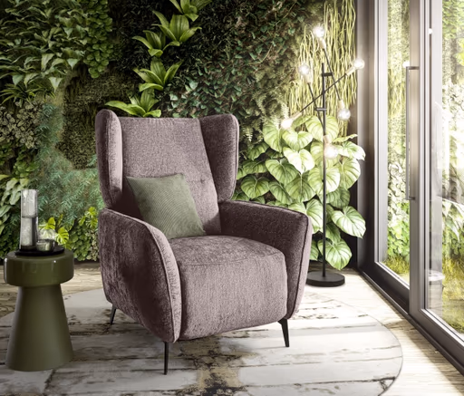 Beistelltisch - Ø/H ca. 30x47 cm, Grün