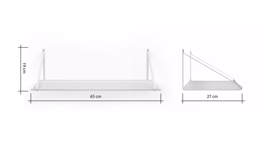 Wandboard Henri - Weiß