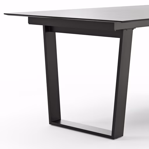 Esstisch Dinner - LB ca. 180x95 cm, Kunststoff, Hellgrau