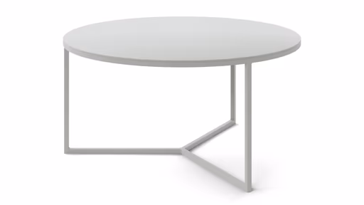 Couchtisch Joan 5 -  LBH ca. 80x80x41,5 cm, Metall, Kreidefarben