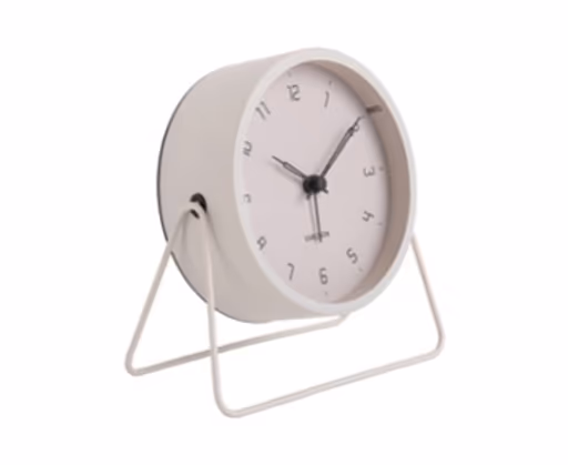 Wecker - DHT ca. 13,5x13x6,5 cm, Grau