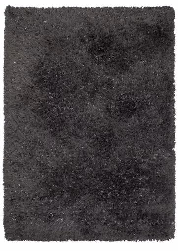 Hochflor-Teppich - LB ca. 230x160 cm, Steingrau