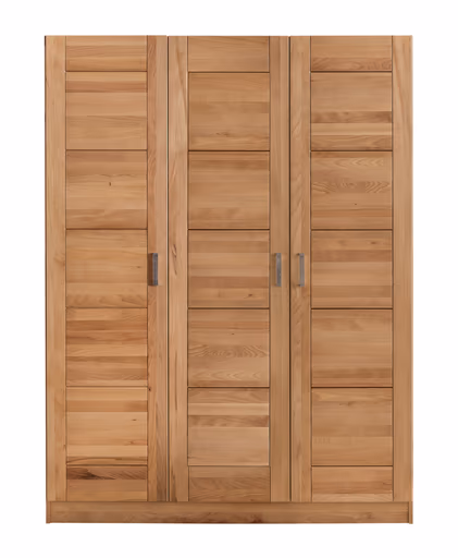 Drehtürenschrank- B ca. 152 cm, Buche, Teilmassiv, Geölt